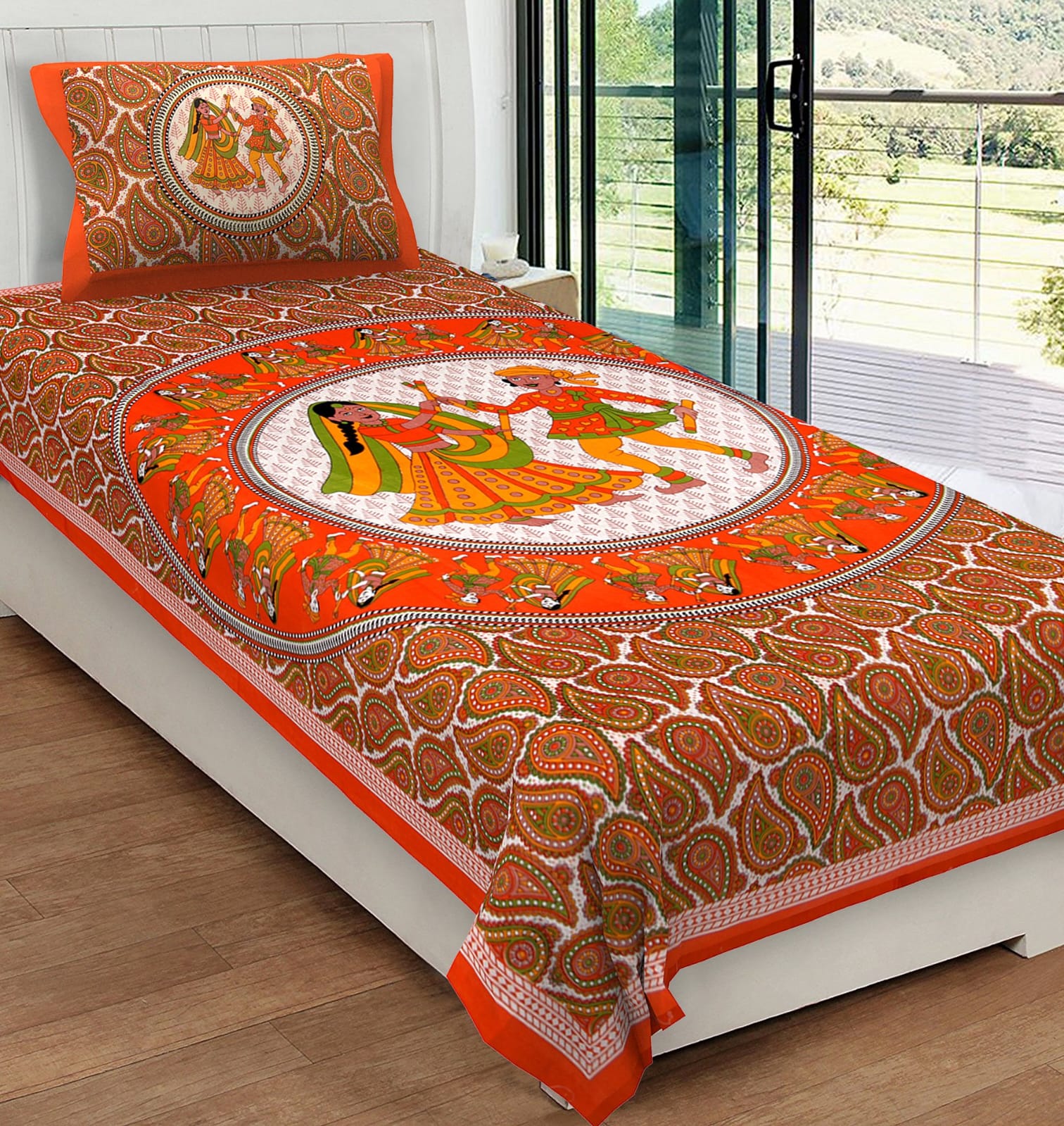 Classic Cotton Single Bedsheet